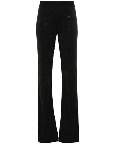 Versace Jeans Couture Wide Trousers - Black