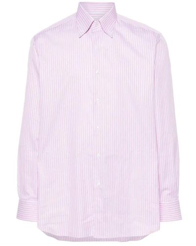 Brioni Shirts > formal shirts - Violet