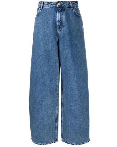 Philosophy Di Lorenzo Serafini Jeans > wide jeans - Bleu