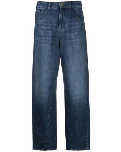 Emporio Armani Loose-fit jeans - Blu