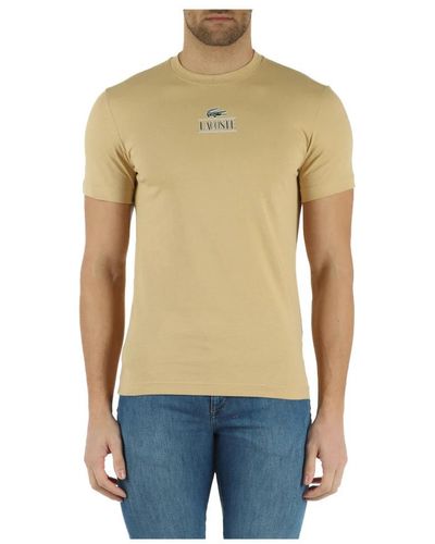 Lacoste T-Shirts - Natural