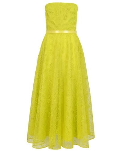 Max Mara Studio Maxi Dresses - Yellow