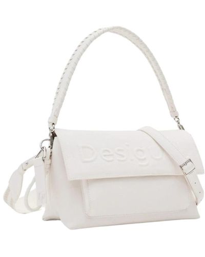Desigual Cross Body Bags - White