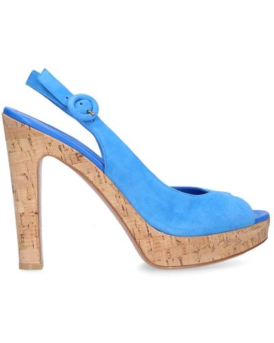 Gianvito Rossi High Heel Sandals - Blue
