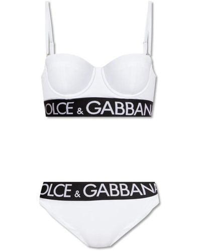 Dolce & Gabbana Bikinis - White