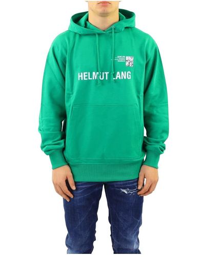 Helmut Lang Hoodies - Green