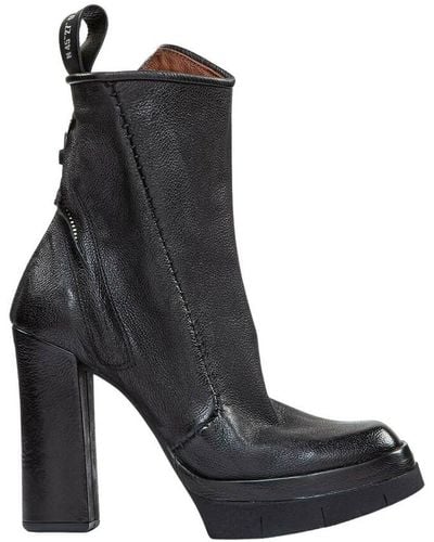 A.s.98 Heeled boots - Nero