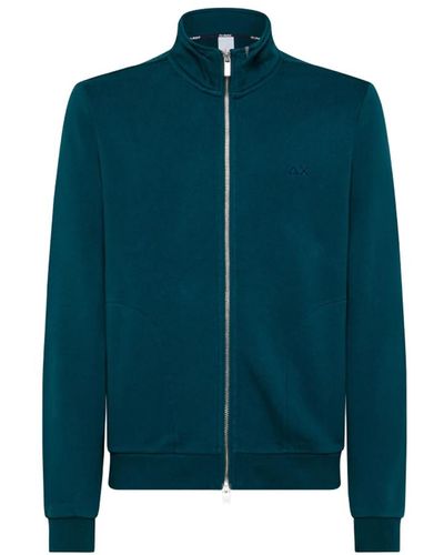 Sun 68 Grüner full zip sweatshirt hoodie