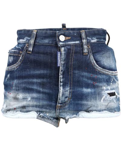 DSquared² Jeans shorts - Azul