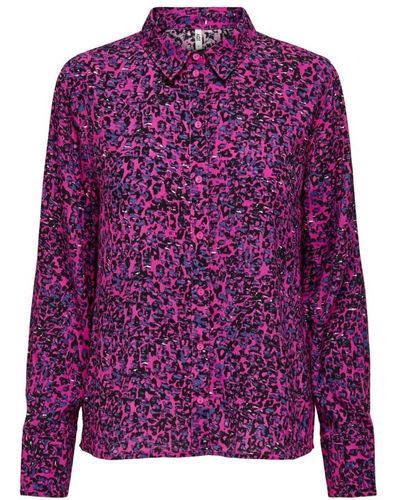 Jacqueline De Yong Blouses & shirts > blouses - Violet