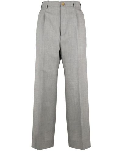Gucci Trousers > straight trousers - Gris