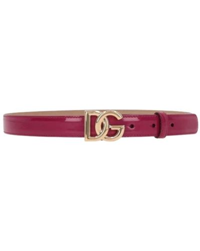 Dolce & Gabbana Cinturones fuchsia - Morado