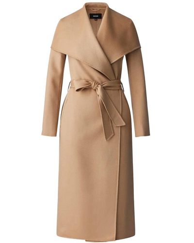 Mackage Coats > belted coats - Neutre