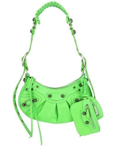 Balenciaga Shoulder Bags - Green