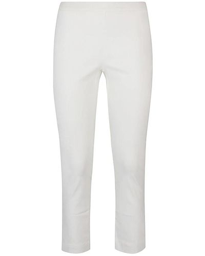 Liviana Conti Cropped trousers - Blanco