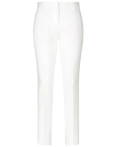 BOSS Slim-Fit Trousers - White