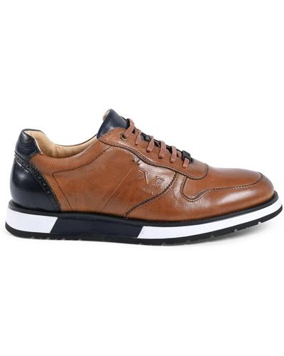 19V69 Italia by Versace Shoes > sneakers - Marron