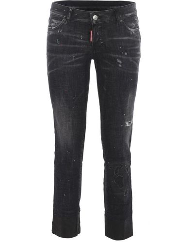 DSquared² Slim fit jeans negros - Azul