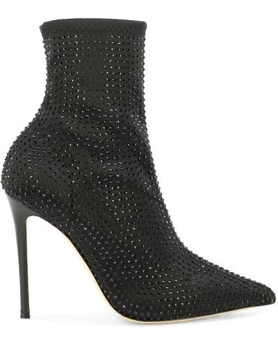 Ninalilou Shoes > boots > heeled boots - Noir