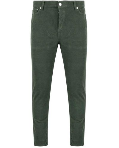 Department 5 Trousers > slim-fit trousers - Vert