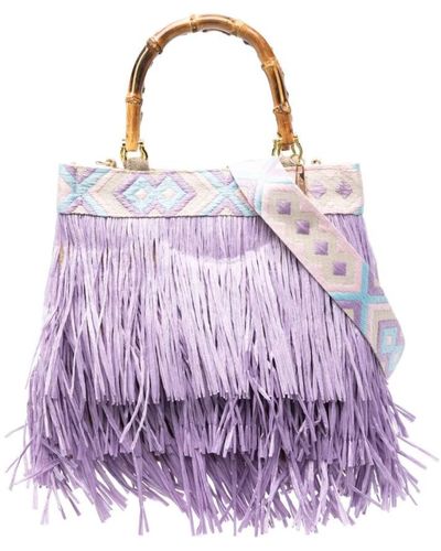 La Milanesa Handbags - Purple