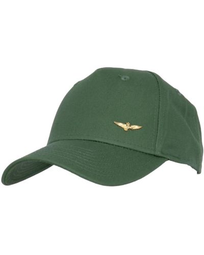 Aeronautica Militare Cappello da baseball basic aquila verde metallo