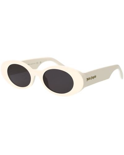 Palm Angels Stylische sonnenbrille für sonnige tage - Weiß