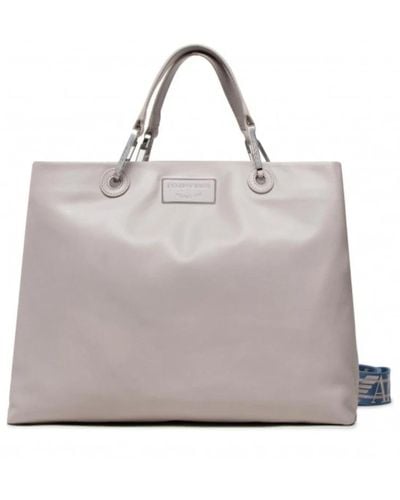 Emporio Armani Tote Bags - Gray
