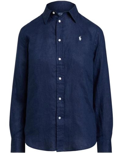Polo Ralph Lauren Blouses & shirts > denim shirts - Bleu