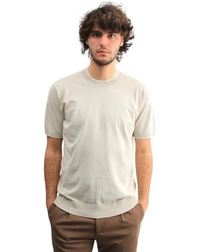 Paolo Pecora Crew neck t-shirt - Natur