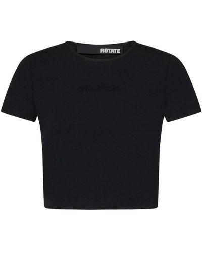 ROTATE BIRGER CHRISTENSEN T-Shirts - Black