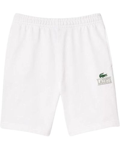 Lacoste Casual shorts - Weiß