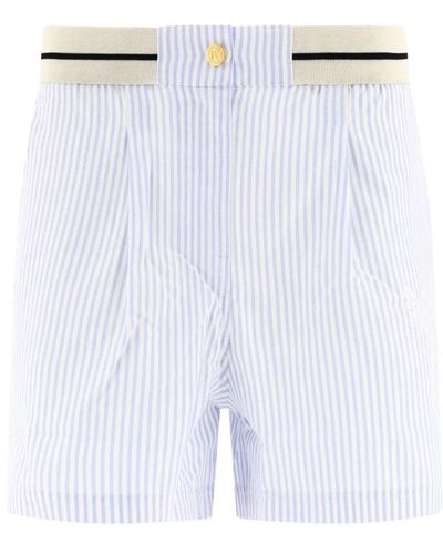 Palm Angels Striped boxer shorts - Blu