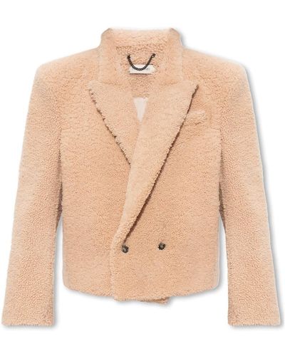The Mannei Jackets > faux fur & shearling jackets - Neutre