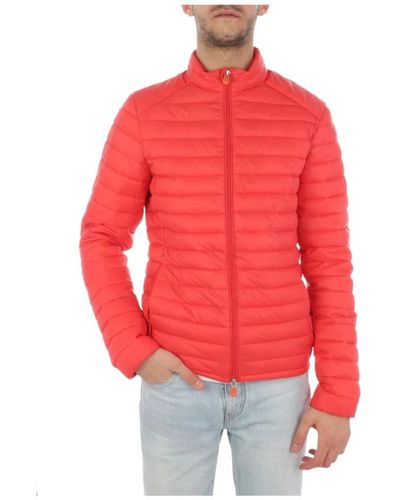 Save The Duck Down Jackets - Red