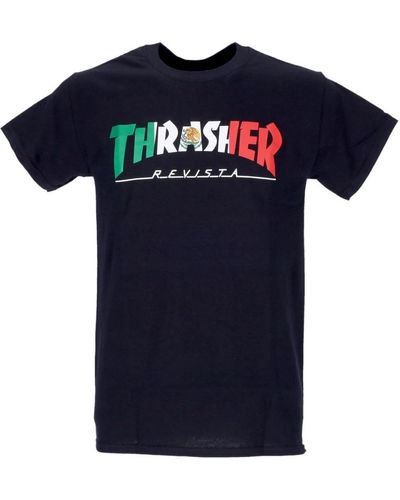 Thrasher T-Shirts - Blau