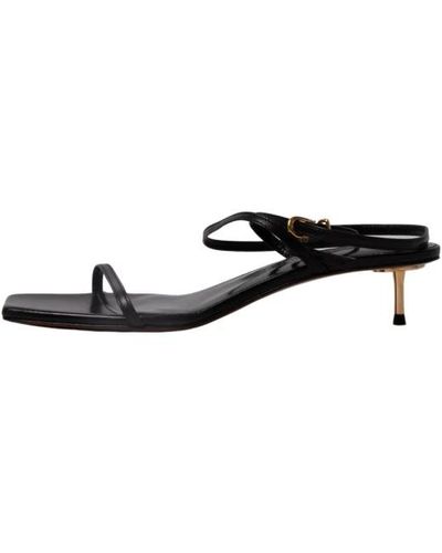Nanushka Flat sandals - Negro