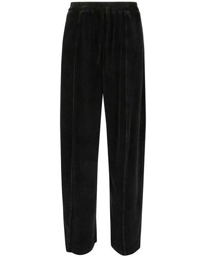 T By Alexander Wang Wide Trousers - Black