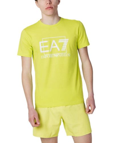 EA7 Shirts - Geel