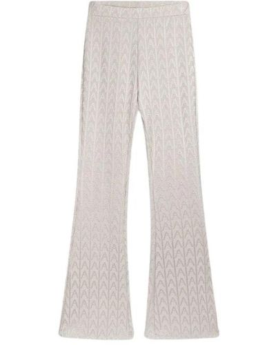 Alix The Label Trousers > wide trousers - Blanc