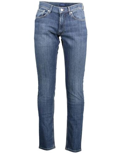 GANT Jeans > slim-fit jeans - Bleu