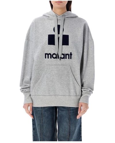 Isabel Marant Mansel hoodie - estiloso y cómodo - Gris