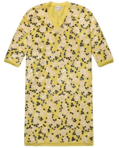 Munthe Short Dresses - Yellow