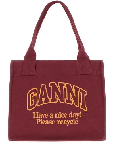 Ganni T-shirts - Rot