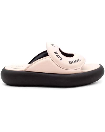 Vic Matié Shoes > flip flops & sliders > sliders - Noir