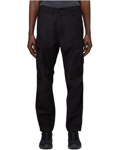 LIBERAIDERS Trousers > straight trousers - Noir