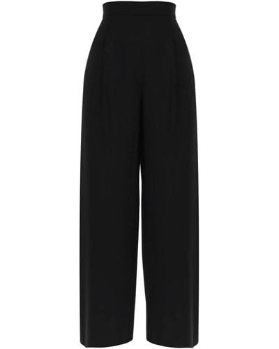 Max Mara Studio Trousers > wide trousers - Noir