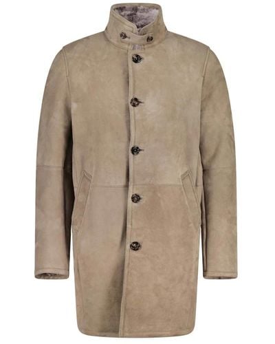 Gimo's Coats > single-breasted coats - Neutre