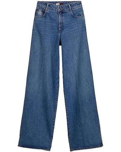 Tommy Hilfiger Wide jeans - Blu