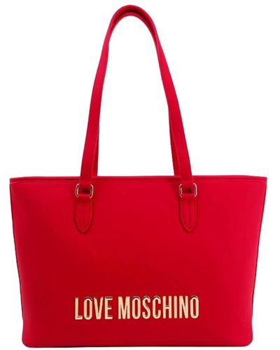Moschino Rote shopper tasche
